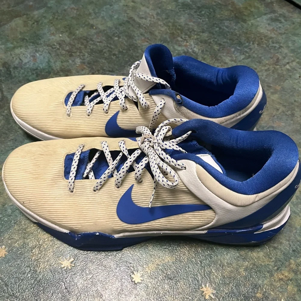 Nike Kobe 7 rare white/royal blue - Picture 1 of 6